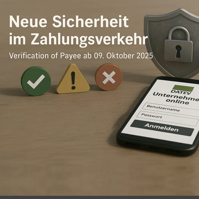 Neue Sicherheit im Zahlungsverkehr: Verification of Payee (VoP)